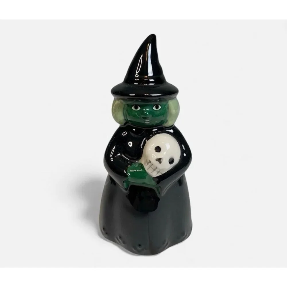 Target Small Ceramic Witch Figural Skull Hyde and EEK! Boutique™ Halloween Decor
